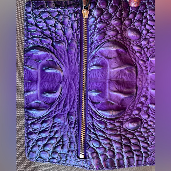 NWT Brahmin Ady in ULTRAVIOLET Ombre All Over Wallet - Picture 6 of 13